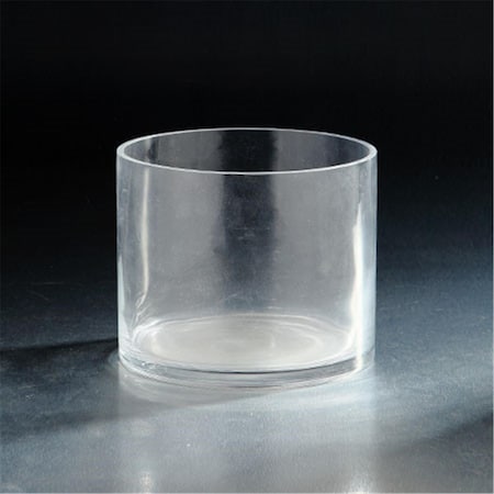 6 X 6 In. Glass Cylinder, Clear